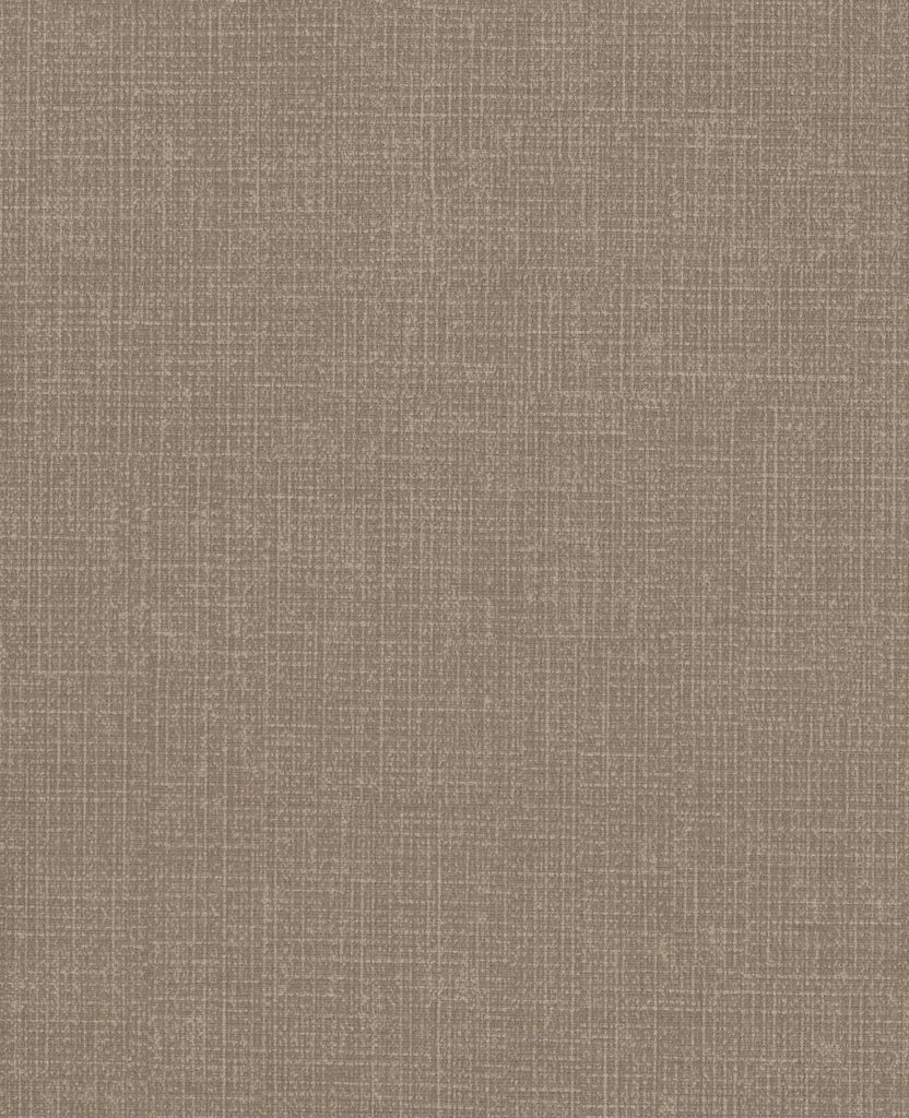 Brewster Home Fashions Arya Brown Fabric Texture Wallpaper