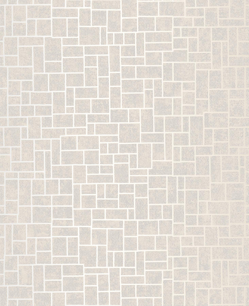 Brewster Home Fashions Etude Light Grey Geometric Wallpaper
