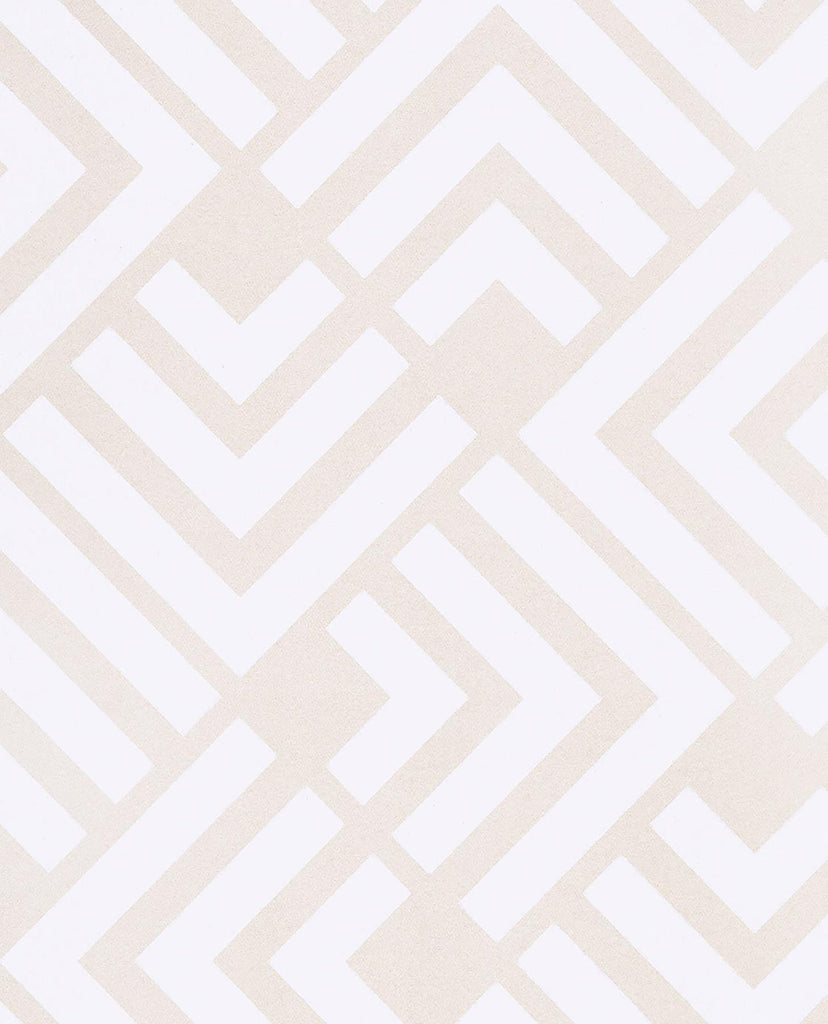Brewster Home Fashions Zig Neutral Geometric Wallpaper