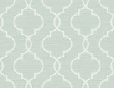Brewster Home Fashions Malo Aqua Sisal Ogee Wallpaper