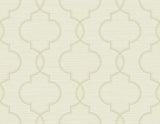 Brewster Home Fashions Malo Cream Sisal Ogee Wallpaper