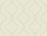 Brewster Home Fashions Malo Sisal Ogee Cream Wallpaper