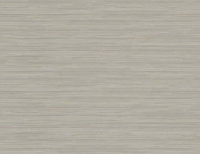 Brewster Home Fashions Bondi Grey Grasscloth Texture Wallpaper