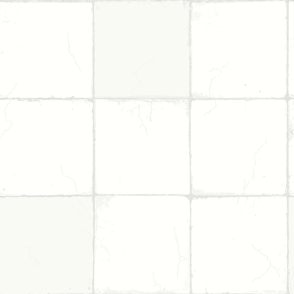 Brewster Home Fashions Capri Off-White Tiles Wallpaper
