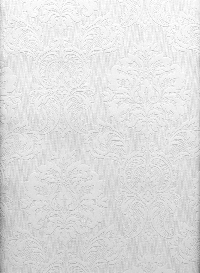 Brewster Home Fashions Damascene Regal Print Paintable Wallpaper