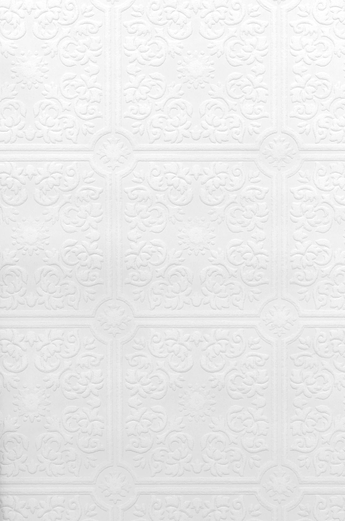 Brewster Home Fashions Hacienda Tile Texture Paintable Wallpaper