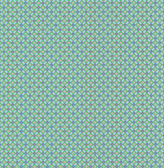 Brewster Home Fashions Eebe Green Floral Geometric Wallpaper