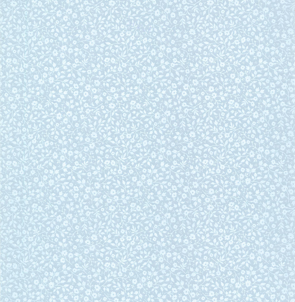 Brewster Home Fashions Gretel Light Blue Floral Meadow Wallpaper
