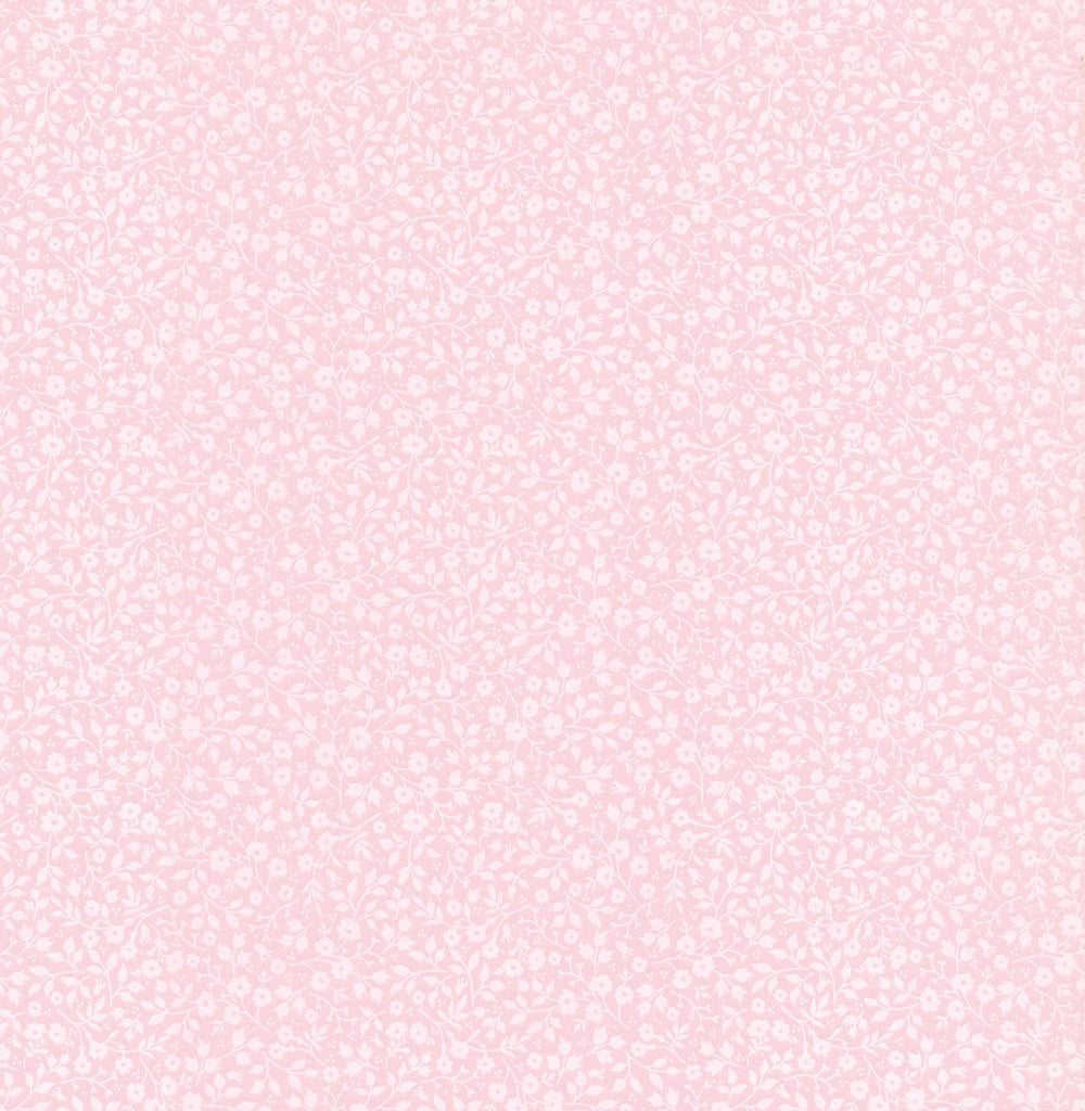Brewster Home Fashions Gretel Floral Meadow Pink Wallpaper