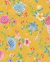 Brewster Home Fashions Good Evening Yellow Floral Garden Wallpaper