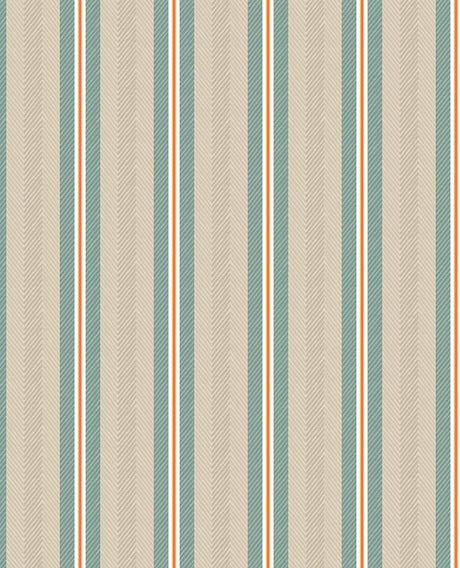 Brewster Home Fashions Cato Turquoise Blurred Lines Wallpaper