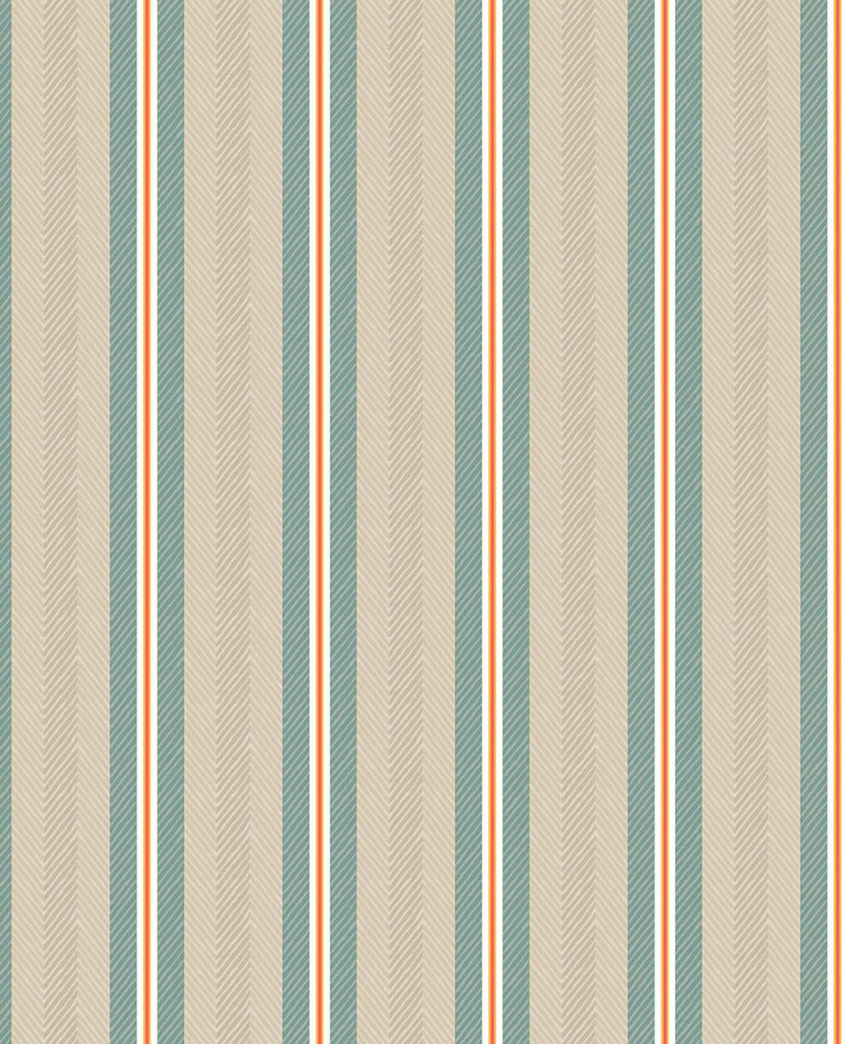 Brewster Home Fashions Cato Blurred Lines Turquoise Wallpaper