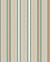 Brewster Home Fashions Cato Blurred Lines Turquoise Wallpaper