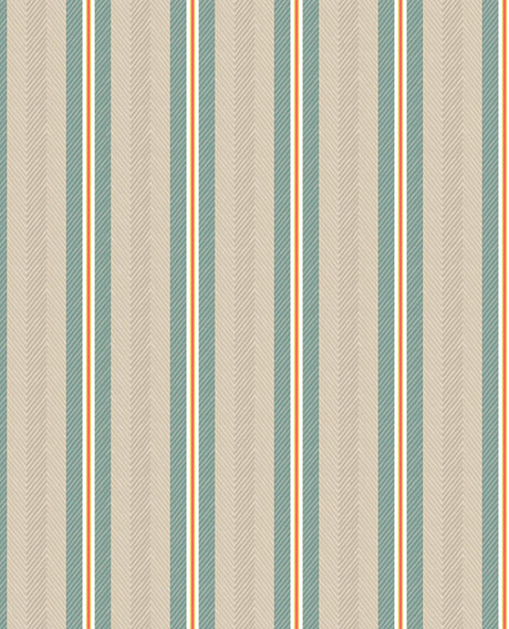 Brewster Home Fashions Cato Blurred Lines Turquoise Wallpaper