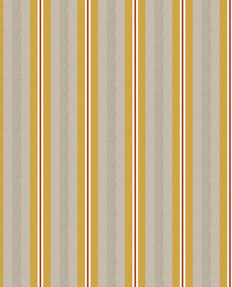 Brewster Home Fashions Cato Mustard Blurred Lines Wallpaper