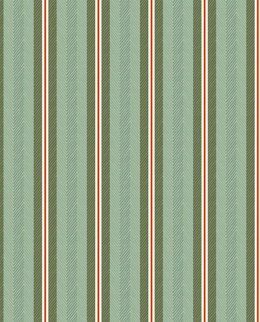 Brewster Home Fashions Cato Blurred Lines Green Wallpaper