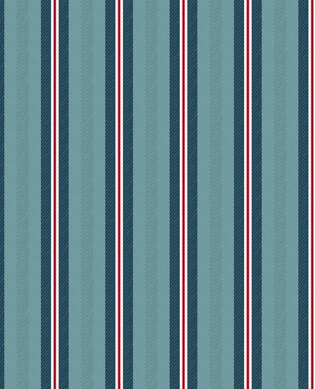 Brewster Home Fashions Cato Teal Blurred Lines Wallpaper