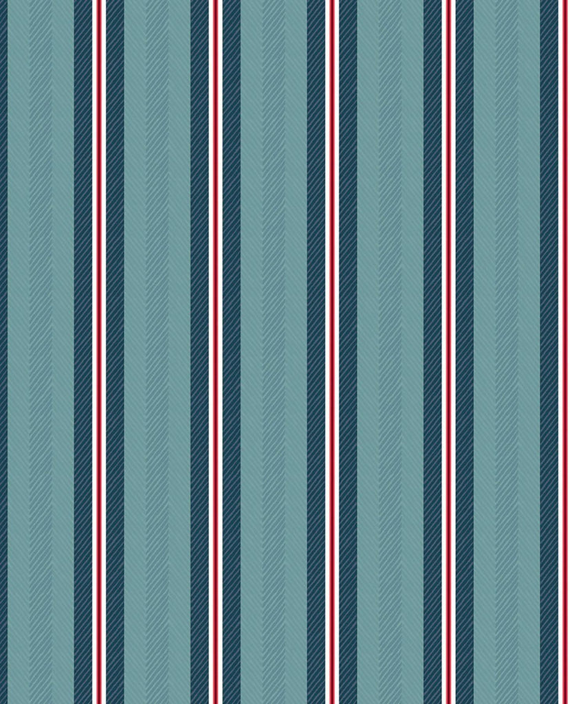 Brewster Home Fashions Cato Teal Blurred Lines Wallpaper