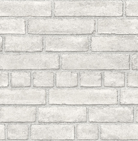 A-Street Prints Façade Brick Dove Wallpaper