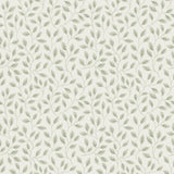 A-Street Prints Spring Leaves Light Green Wallpaper