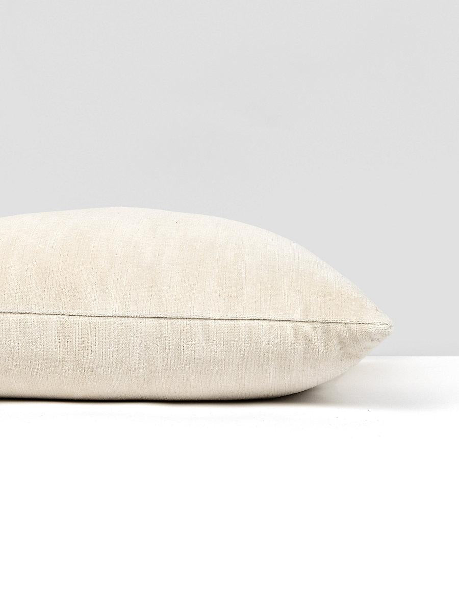 Scalamandre Persia 22 X 22 - Natural Decorative Pillow