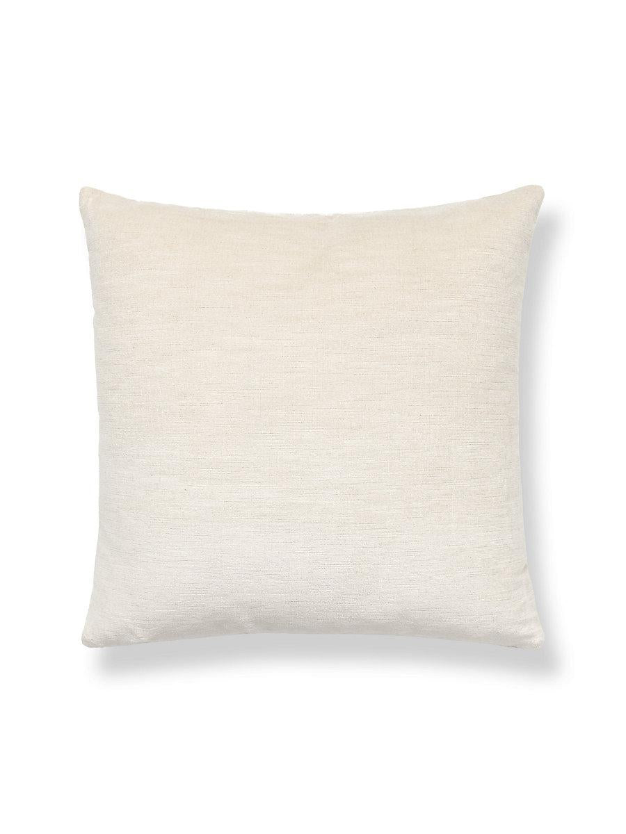 Scalamandre Persia 22 X 22 - Natural Decorative Pillow