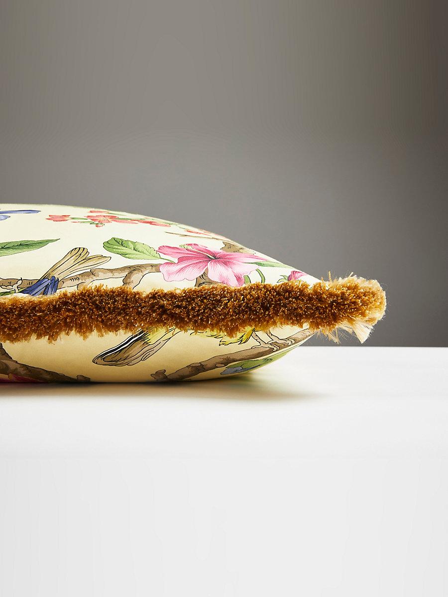 Scalamandre Belize 22 X 22 - Sunlit Decorative Pillow