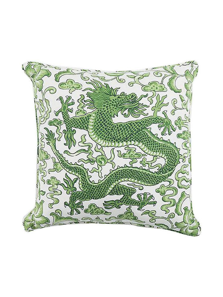 Scalamandre Chi'En Dragon Jade Pillow