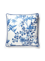 Scalamandre Jardin De Chine 22 X 22 - Porcelain Decorative Pillow