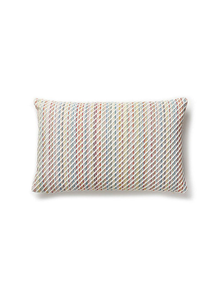 Scalamandre Prisma Velvet Lumbar - Color Wheel Pillow