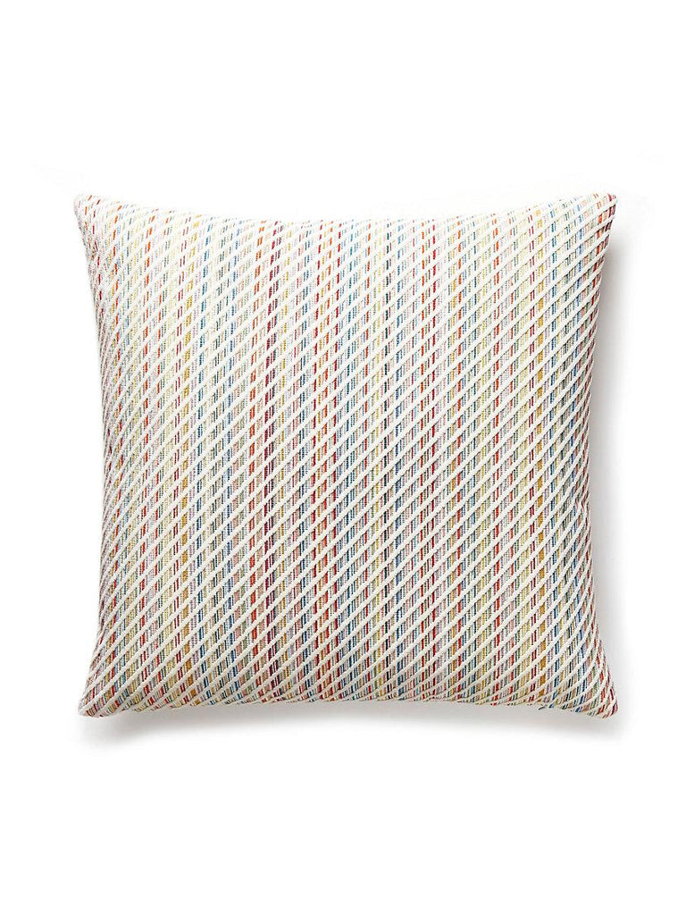 Scalamandre Prisma Velvet Sqaure - Color Wheel Pillow