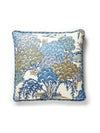 Scalamandre Sea Of Trees Blue Ridge Pillow