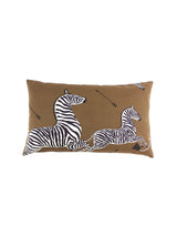 Scalamandre Zebras 14 X 22 - Safari Brown Decorative Pillow