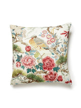 Scalamandre Shenyang Linen Print 22 X 22 - Bloom Decorative Pillow