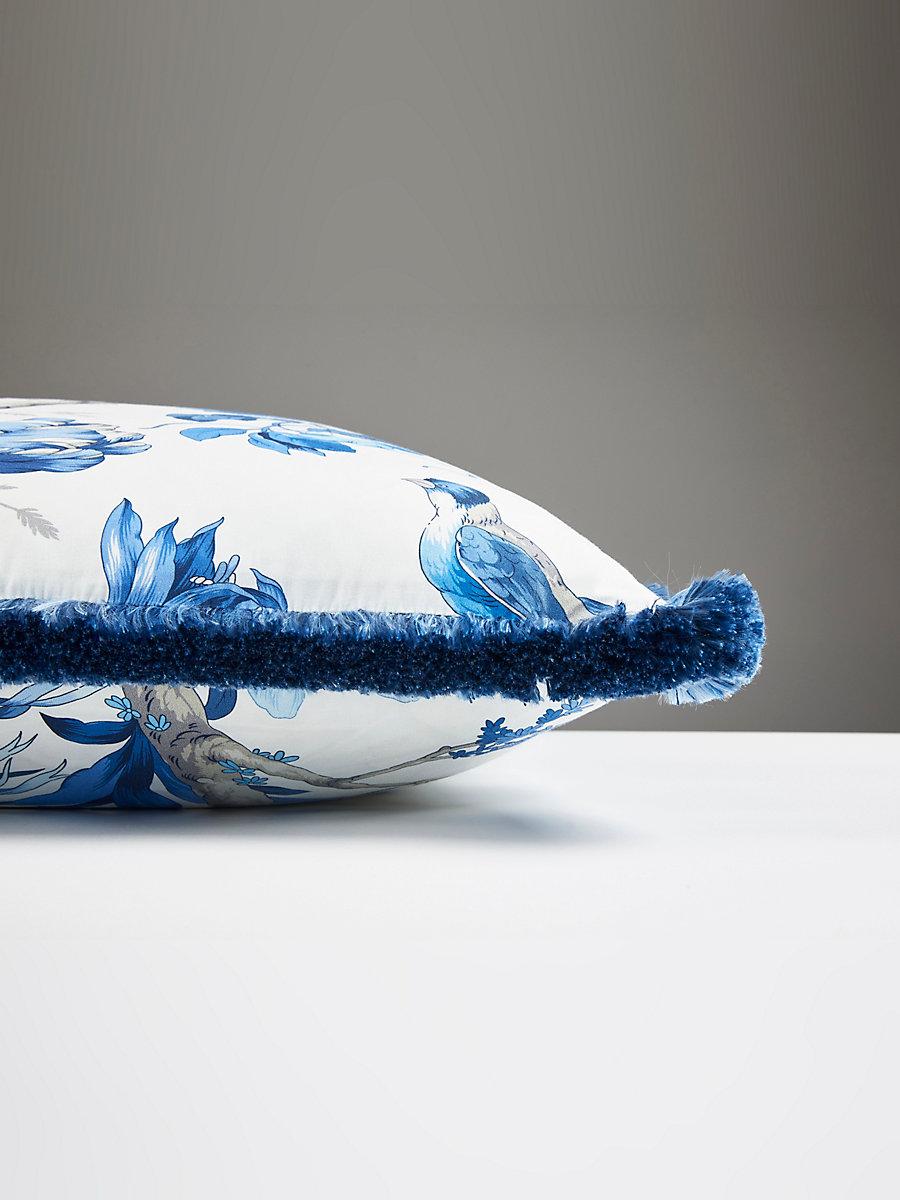 Scalamandre Belize 22 X 22 - Porcelain Decorative Pillow