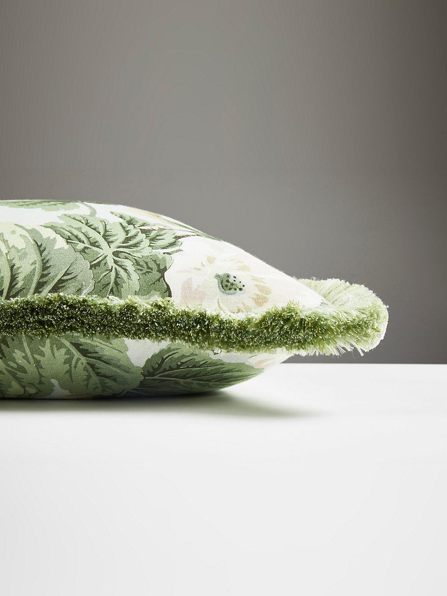 Scalamandre Highgrove Linen Print 22 X 22 - Rain Decorative Pillow