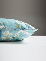 Scalamandre Jardin De Chine 22 X 22 - Ciel Decorative Pillow