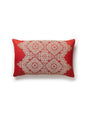 Scalamandre Josephine 14 X 22 - Carnelian Decorative Pillow