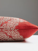 Scalamandre Josephine 14 X 22 - Carnelian Decorative Pillow