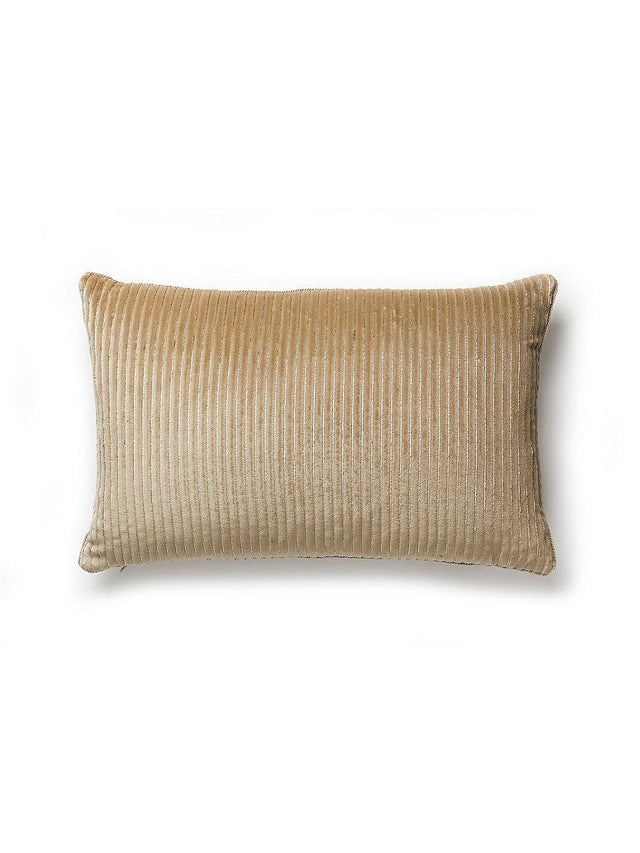 Scalamandre Highlight 14 X 22 - Beige Decorative Pillow