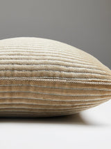 Scalamandre Highlight 14 X 22 - Beige Decorative Pillow