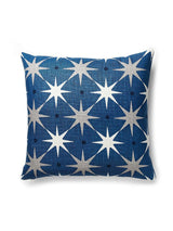 Scalamandre Star Power 22 X 22 - Navy Decorative Pillow