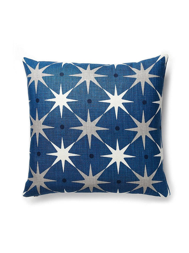Scalamandre Star Power 22 X 22 - Navy Decorative Pillow