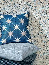 Scalamandre Star Power 22 X 22 - Navy Decorative Pillow