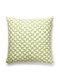 Scalamandre Island Trellis 22 X 22 - Green Decorative Pillow