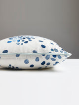 Scalamandre Firefly Embroidered 14 X 22 - Blue Decorative Pillow