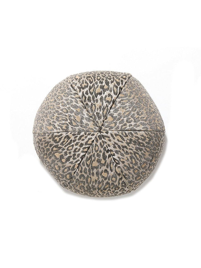 Scalamandre Leopard Sphere - Castle Gray Pillow