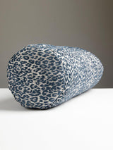 Scalamandre Leopard 21 X 7 - Orion Blue Decorative Pillow