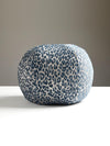 Scalamandre Leopard Sphere - Orion Blue Pillow