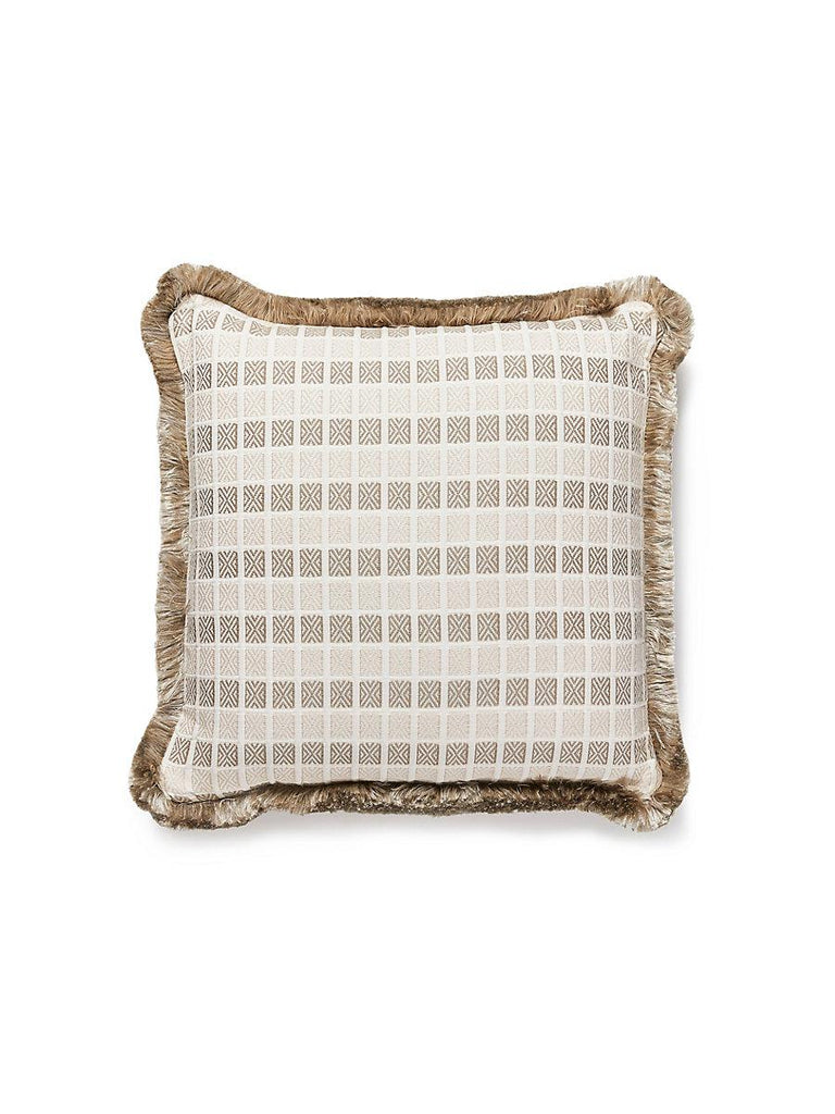 Scalamandre Fair Isle 18X18 - Birch Pillow